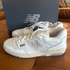 NWT Mens’ New Balance NN 550 Vintage, size 11.5, white/timberwolf/raincloud
